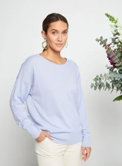 Montagut Light cashmere round neck sweater - Soraya