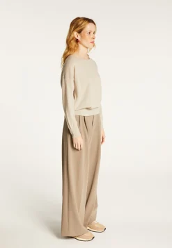 Montagut Light cashmere round neck sweater - Soraya