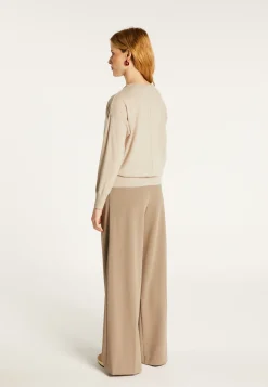 Montagut Light cashmere round neck sweater - Soraya