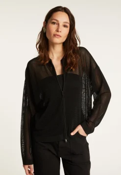 Montagut Light thread zipped sweater - Denyze