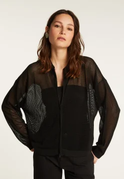 Montagut Light thread zipped sweater - Denyze
