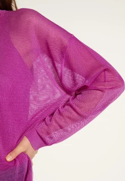 Montagut Light thread zipped sweater - Denyze