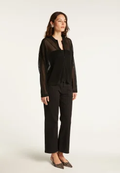 Montagut Light thread zipped sweater - Denyze