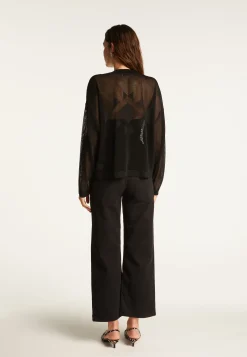 Montagut Light thread zipped sweater - Denyze