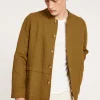 Montagut Linen buttoned jacket with pockets - Dallas