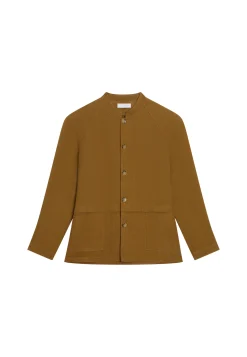 Montagut Linen buttoned jacket with pockets - Dallas