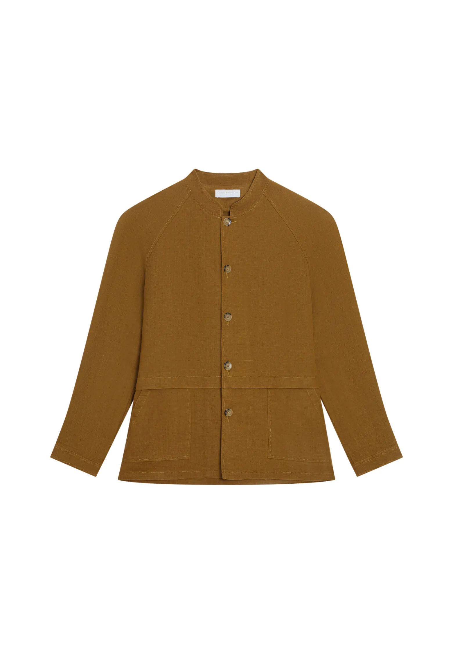 Montagut Linen buttoned jacket with pockets - Dallas