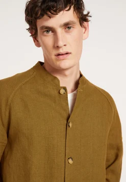 Montagut Linen buttoned jacket with pockets - Dallas
