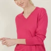 Montagut Linen cashmere hammer armholes sweater - Bailen