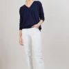Montagut Linen cashmere sweater - Blondie