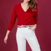 Montagut Linen cashmere sweater - Blondie