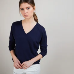 Montagut Linen cashmere sweater - Blondie