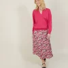 Montagut Linen cashmere sweater with polo neck - Bilbao