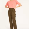 Montagut Linen pocket pants - Victoire