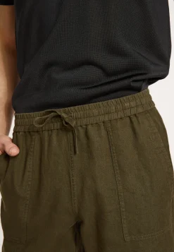 Montagut Linen pocket shorts - Diegos