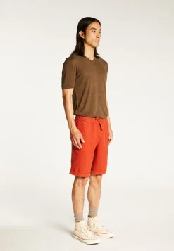 Montagut Linen pocket shorts - Diegos