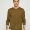 Montagut Linen round neck sweater - Rudy