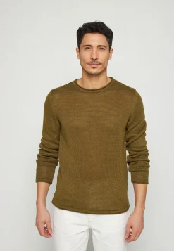 Montagut Linen round neck sweater - Rudy
