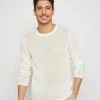 Montagut Linen round neck sweater - Rudy