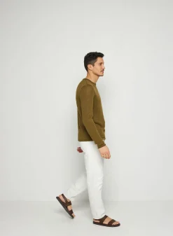Montagut Linen round neck sweater - Rudy