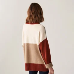 Montagut Long buttoned cashmere cardigan - Delia