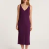 Montagut Long dress in organic cotton - Leah