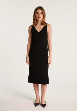 Montagut Long dress in organic cotton - Leah