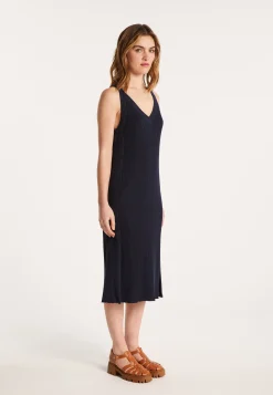Montagut Long dress in organic cotton - Leah