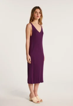 Montagut Long dress in organic cotton - Leah