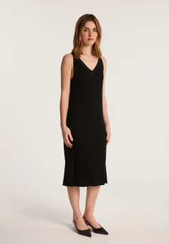 Montagut Long dress in organic cotton - Leah