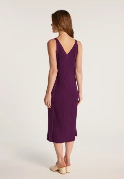 Montagut Long dress in organic cotton - Leah