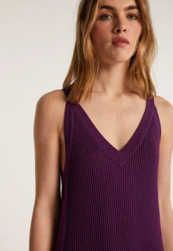 Montagut Long dress in organic cotton - Leah