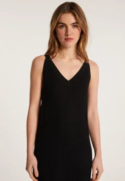 Montagut Long dress in organic cotton - Leah