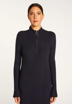 Montagut Long dress in wool blend - Renata