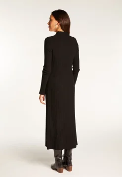 Montagut Long dress in wool blend - Renata
