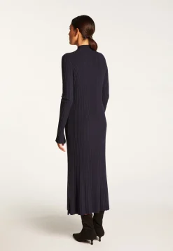 Montagut Long dress in wool blend - Renata