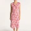 Montagut Long dress with mosaic patterns - Alicante