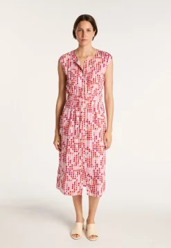 Montagut Long dress with mosaic patterns - Alicante