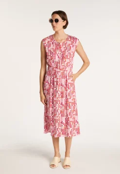 Montagut Long dress with mosaic patterns - Alicante