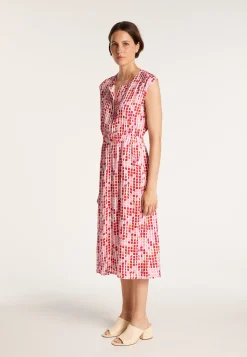 Montagut Long dress with mosaic patterns - Alicante