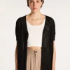Montagut Long flamed linen cardigan - Cid