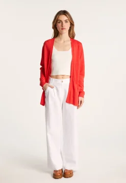 Montagut Long flamed linen cardigan - Naelle