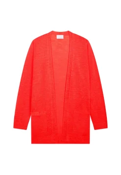 Montagut Long flamed linen cardigan - Naelle