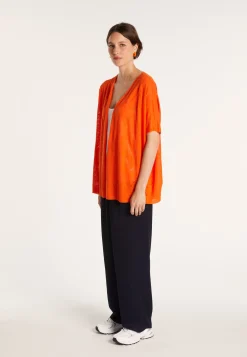 Montagut Long flamed linen cardigan - Cid