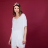 Montagut Long flamed linen T-shirt - Bil