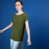 Montagut Long flamed linen T-shirt - Colinna