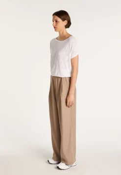 Montagut Long flamed linen T-shirt - Colinna
