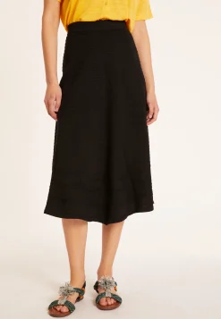 Montagut Long flared skirt in cotton - Meredith