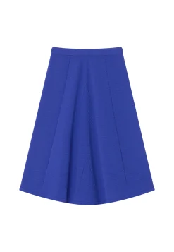 Montagut Long flared skirt in cotton - Meredith