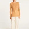 Montagut Long hemstitched jumper made of mohair - Emelin